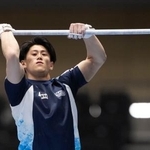 　調整する橋本大輝＝高崎アリーナ