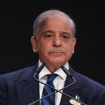 　パキスタンのシャリフ首相（ゲッティ＝共同）