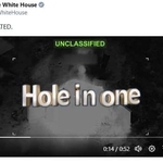 　米ホワイトハウスがＸ（旧ツイッター）に投稿した動画の一場面