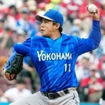 　広島戦に先発したＤｅＮＡ・東＝マツダ