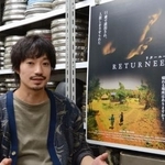 　映画「リターニーズ」の監督を務めた菊地啓さん＝１０日、東京都港区