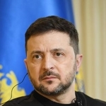 　ウクライナのゼレンスキー大統領