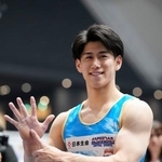 　男子個人総合で史上２人目の６連覇を達成した橋本大輝＝高崎アリーナ