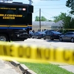 　ルイジアナ州の銃撃事件現場近くに張られた規制線＝１９日、シュリーブポート（Ｔｈｅ　Ｎｅｗ　Ｏｒｌｅａｎｓ　Ａｄｖｏｃａｔｅ提供・ＡＰ＝共同）