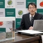 　広島大の大森義裕教授＝２月、広島県東広島市