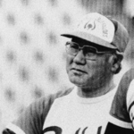 　近鉄監督当時の岡本伊三美さん＝１９８６年、藤井寺球場
