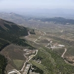 　砲弾破裂事故のあった大分県の日出生台演習場＝２１日