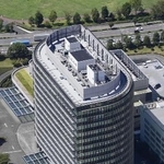 　トヨタ自動車の本社＝愛知県豊田市