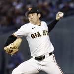 　中日戦に先発した巨人・竹丸＝上毛敷島