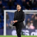 　チェルシーが解任を発表したリアム・ロシニア監督＝１８日、ロンドン（ゲッティ＝共同）