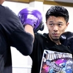 　井上尚弥との試合に向け調整する中谷潤人＝相模原市