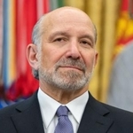 　イベントに参加するラトニック米商務長官＝２３日、ワシントン（ＡＰ＝共同）