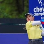 　第１ラウンド、４アンダーで４位の吉田優利＝メモリアルパーク・コース（共同）