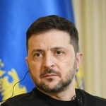 　ウクライナのゼレンスキー大統領