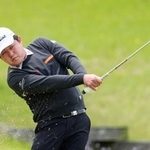 　第３日、通算１８アンダーで首位の米沢蓮＝ＭＺ・ＧＣ