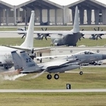 　米空軍嘉手納基地＝２０２３年１２月