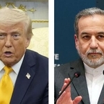 　トランプ米大統領、イランのアラグチ外相（ロイター＝共同）