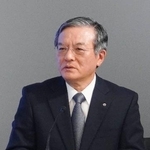 　記者会見するＮＴＴの島田明社長＝２７日午後、東京都千代田区