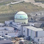 　北海道泊村の北海道電力泊原発３号機＝２０２５年４月