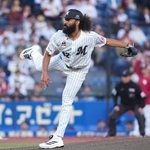 　楽天戦に先発したロッテのジャクソン＝ＺＯＺＯマリン