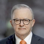 　オーストラリアのアルバニージー首相（ゲッティ＝共同）