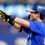 　７回、決勝打を放ちポーズをとるＤｅＮＡ・林＝バンテリンドーム