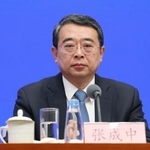 　中国の「第７世代」の若手幹部、張成中氏＝２０２４年２月、北京（共同）