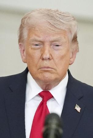 　トランプ米大統領（ゲッティ＝共同）