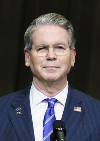 　ベセント米財務長官