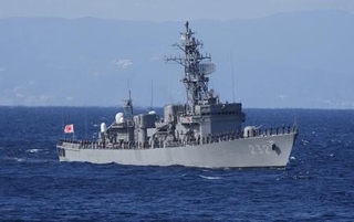 　海上自衛隊のあぶくま型護衛艦「せんだい」