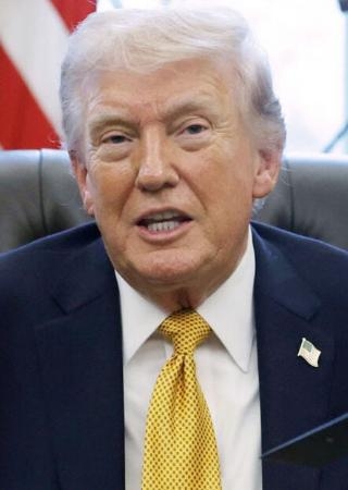 　トランプ米大統領（ゲッティ＝共同）
