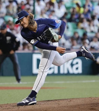 　ソフトバンク戦に先発した西武・高橋光＝みずほペイペイドーム