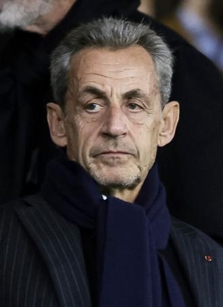 　フランスのサルコジ元大統領（ゲッティ＝共同）