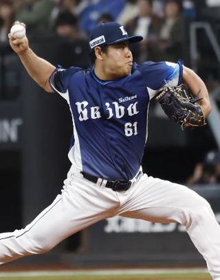 　日本ハム戦に先発した西武・平良＝エスコンフィールド