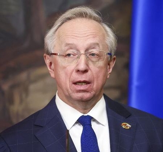 　ロシアのガルージン外務次官（タス＝共同）