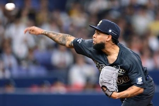　ソフトバンク戦に先発したオリックスのエスピノーザ＝京セラドーム