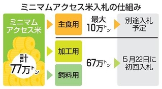 　ミニマムアクセス米入札の仕組み