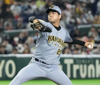　巨人戦に先発した阪神・高橋＝東京ドーム
