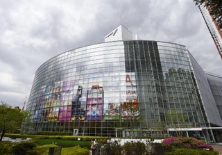 　テレビ朝日の本社社屋＝東京都港区