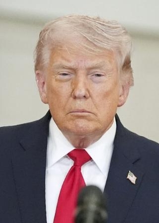 　トランプ米大統領（ゲッティ＝共同）