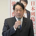 　２月、自民党安全保障調査会の会合であいさつする小野寺五典会長＝東京・永田町の党本部