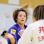 　強化合宿を報道陣に公開した柔道女子日本代表の阿部詩＝味の素ナショナルトレーニングセンター