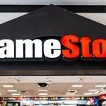 　米ゲーム販売大手ゲームストップの店舗＝４日、米テキサス州オースティン（ゲッティ＝共同）