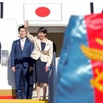 　ベトナム、オーストラリア歴訪を終え、帰国の途に就く高市首相＝５日、キャンベラ（共同）