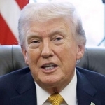 　トランプ米大統領（ゲッティ＝共同）