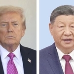 　トランプ米大統領（ゲッティ＝共同）、中国の習近平国家主席
