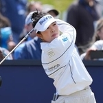 　山下美夢有＝８日、マウンテンリッジＣＣ（共同）