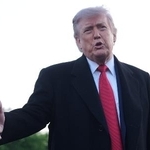 　７日、米ワシントンで話すトランプ大統領（ＡＰ＝共同）