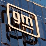 　米自動車大手ゼネラル・モーターズ（ＧＭ）のロゴ＝１月、ミシガン州デトロイト（ロイター＝共同）