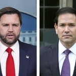 　バンス米副大統領、ルビオ米国務長官（いずれもゲッティ＝共同）